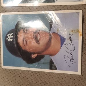 ❤️10/$40 Vintage 1981 Topps Giant Photo Cards New York Yankees Rick Cero…